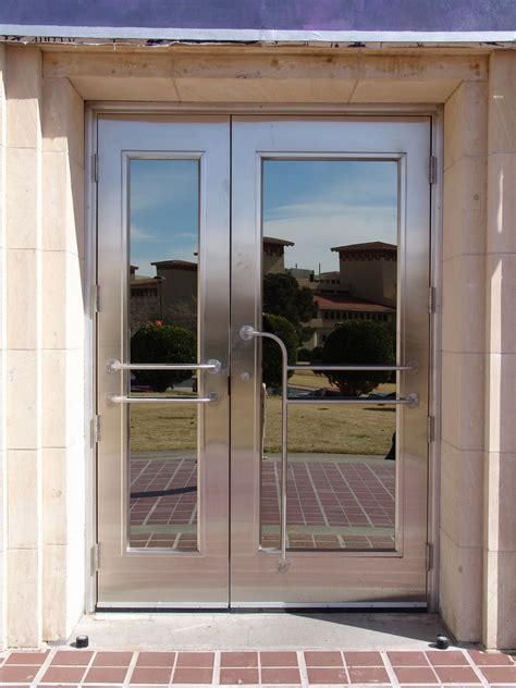 stainless steel door enclosure|stainless steel outdoor doors.